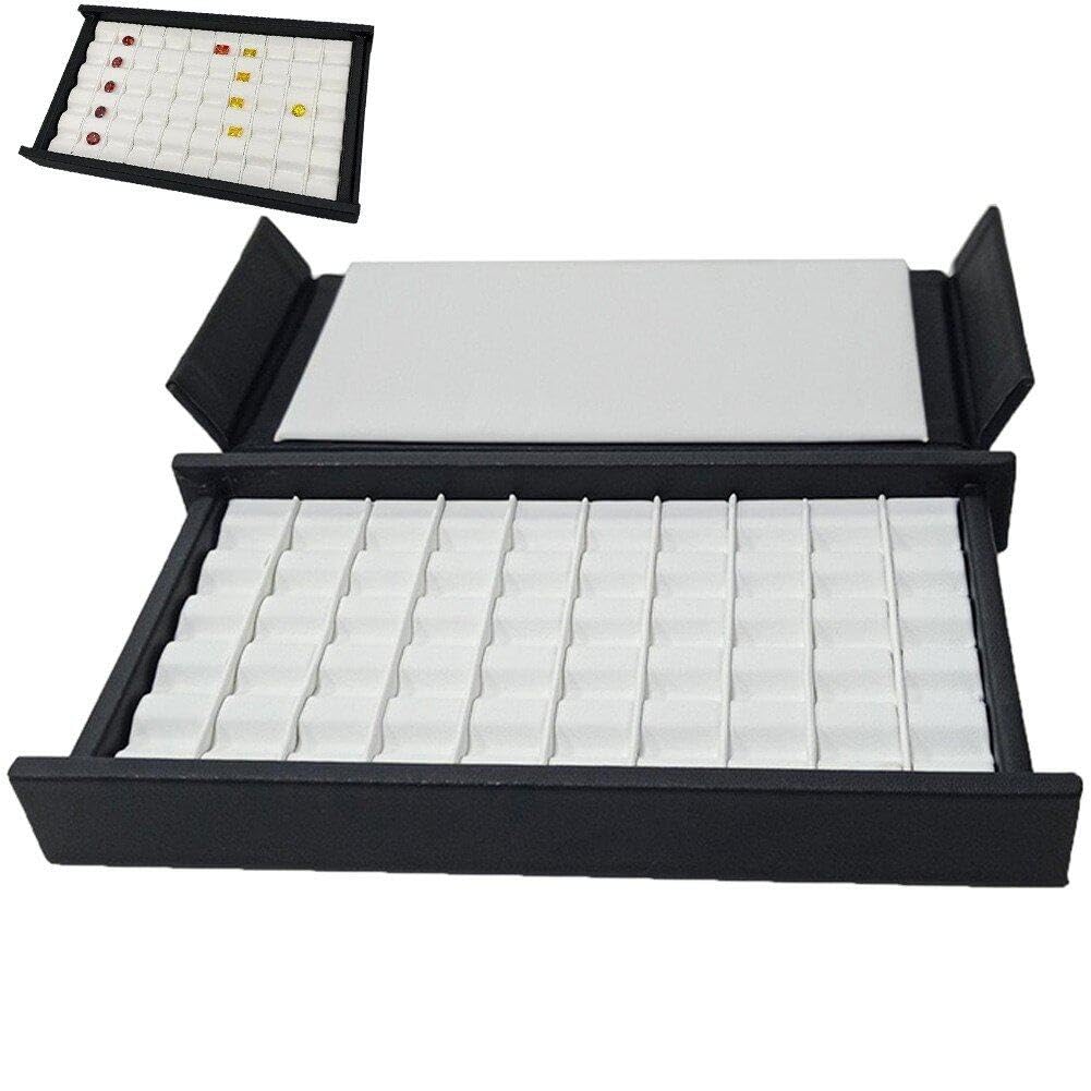 Boîte à bijoux en cuir PU de rangement pour sublimer votre coiffeuse au quotidien