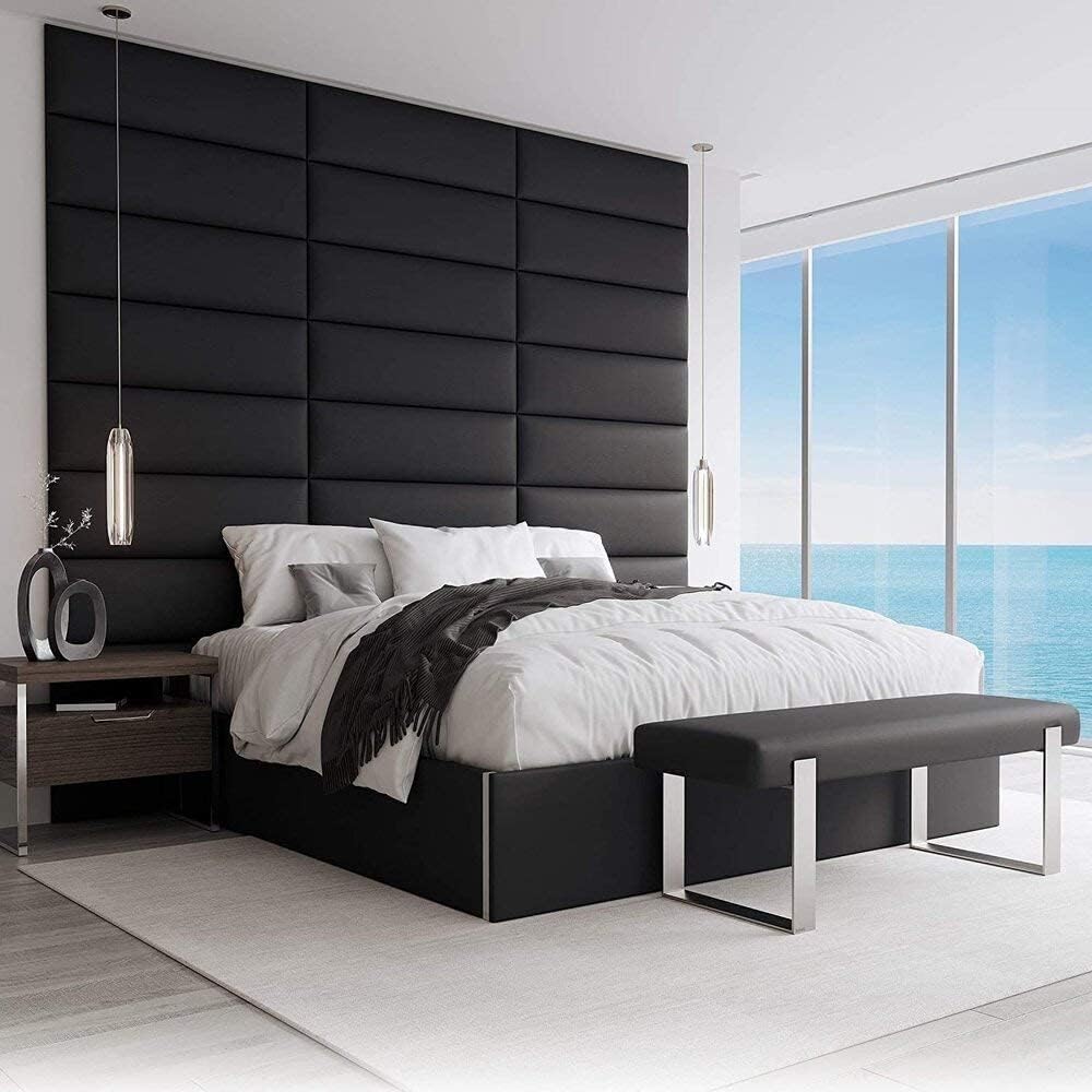Lit à Eau Complet Luisa – 180x200cm, Softside, Dual, Chauffage Carbone – Blanc