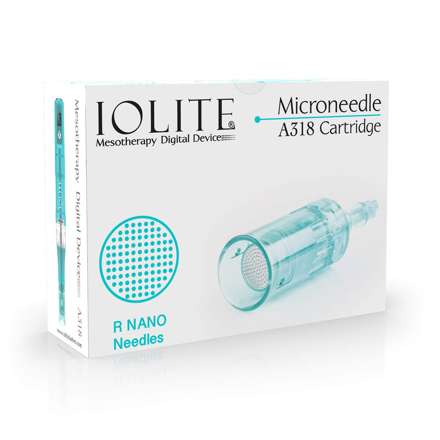 Iolite Round Mesotheorapy Digital Device Microneedle A318 Cartridge - 15 Pieces