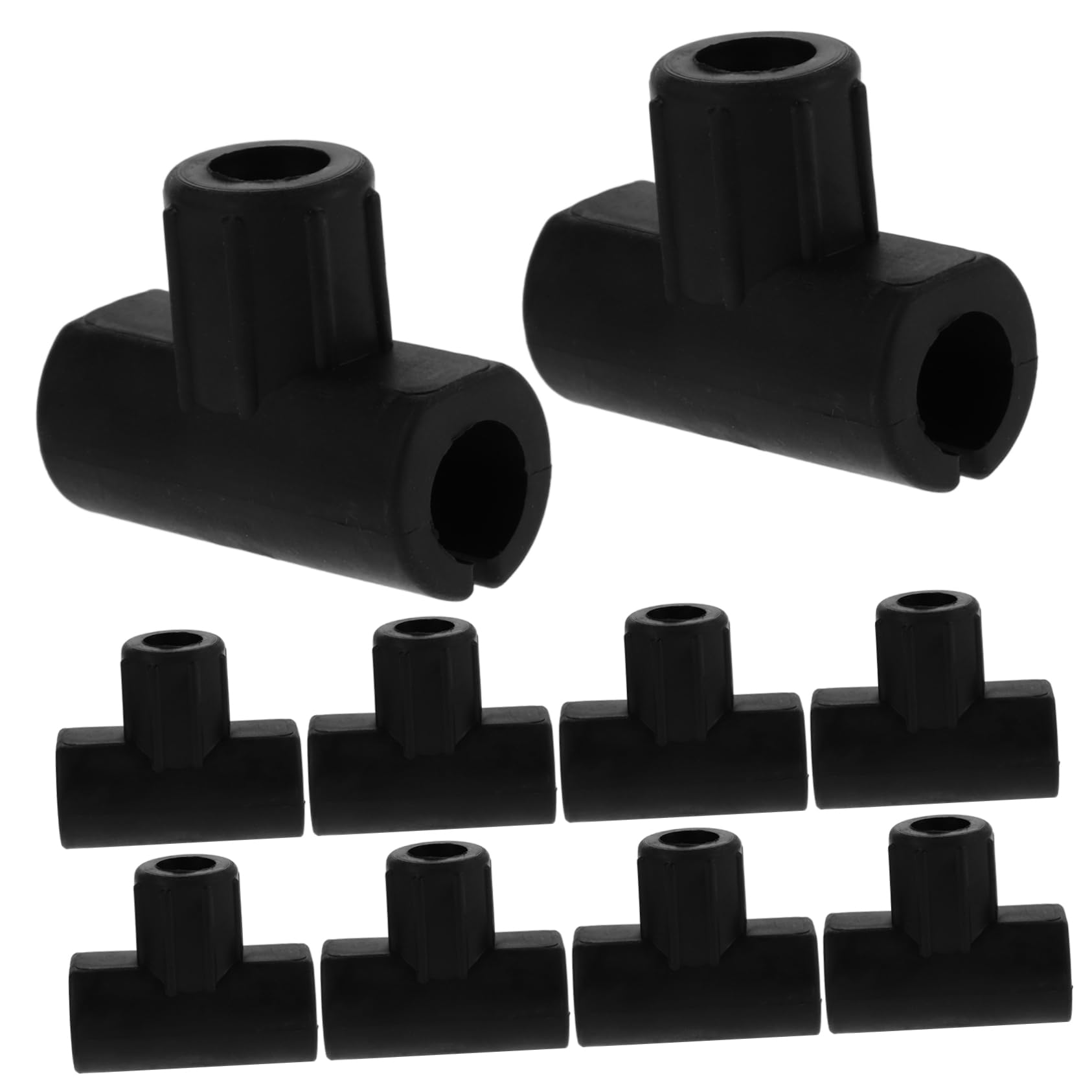 BESPORTBLE 10Pcs Fishing Spool Connector Adapter for Easy Winding and Storage Durable Fishing Line Spool Accessory Compatible with Various Fishing Rods and Lines