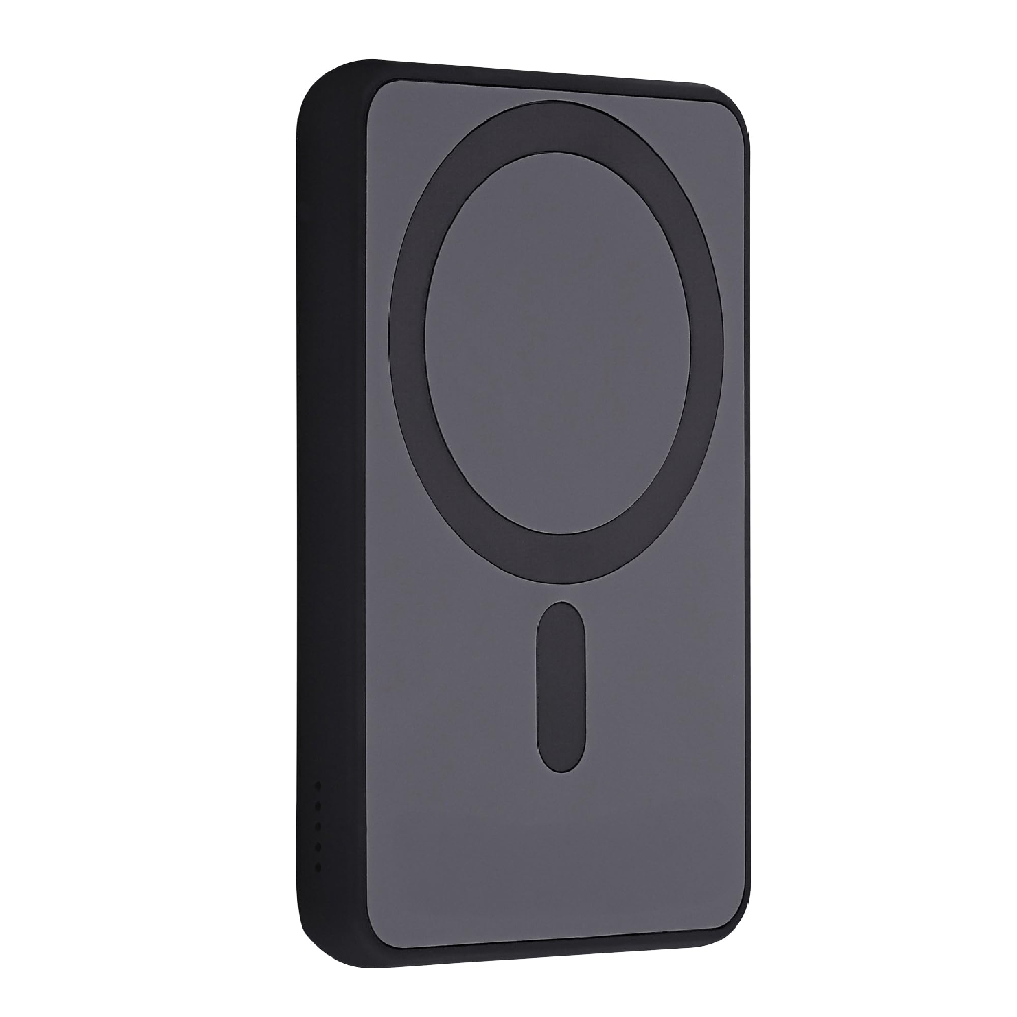 batteria magsafe 5000 mah grey con indicatore led compact