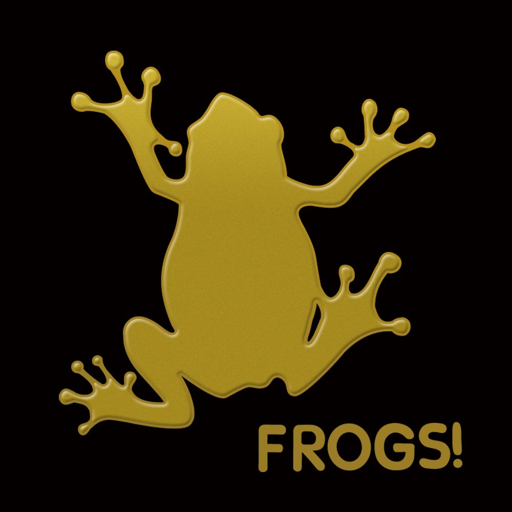 Amazon.co.jp: 蒔絵シール FROGS 「カエル いっぴき 金」 : おもちゃ