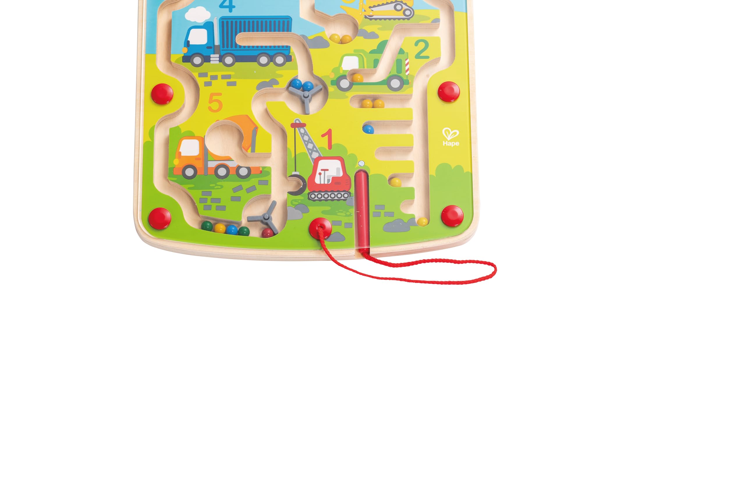 Hape Labyrinthe magnétique véhicules de Chantier