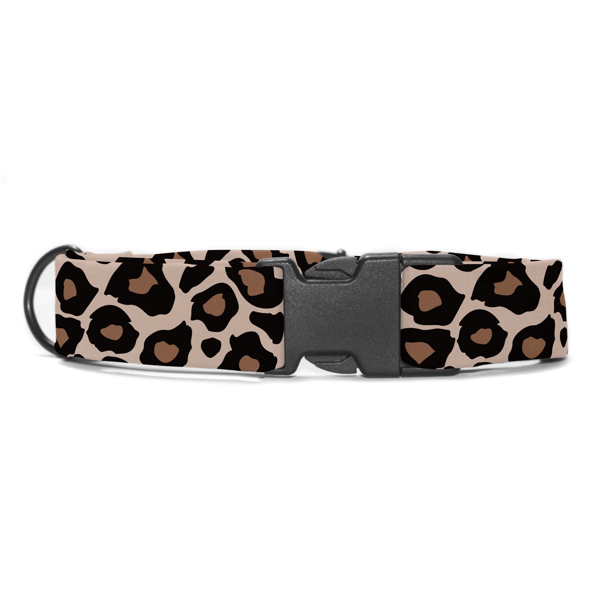 Collars by Taggie™ - Cheetah Chic | Butter Soft Fabric | Strong Hold | Seamless Stitch | Super Vibrant Print | Metal Hardware (L) (B0BVG4JVG8) Amazon Price History, Amazon Price Tracker