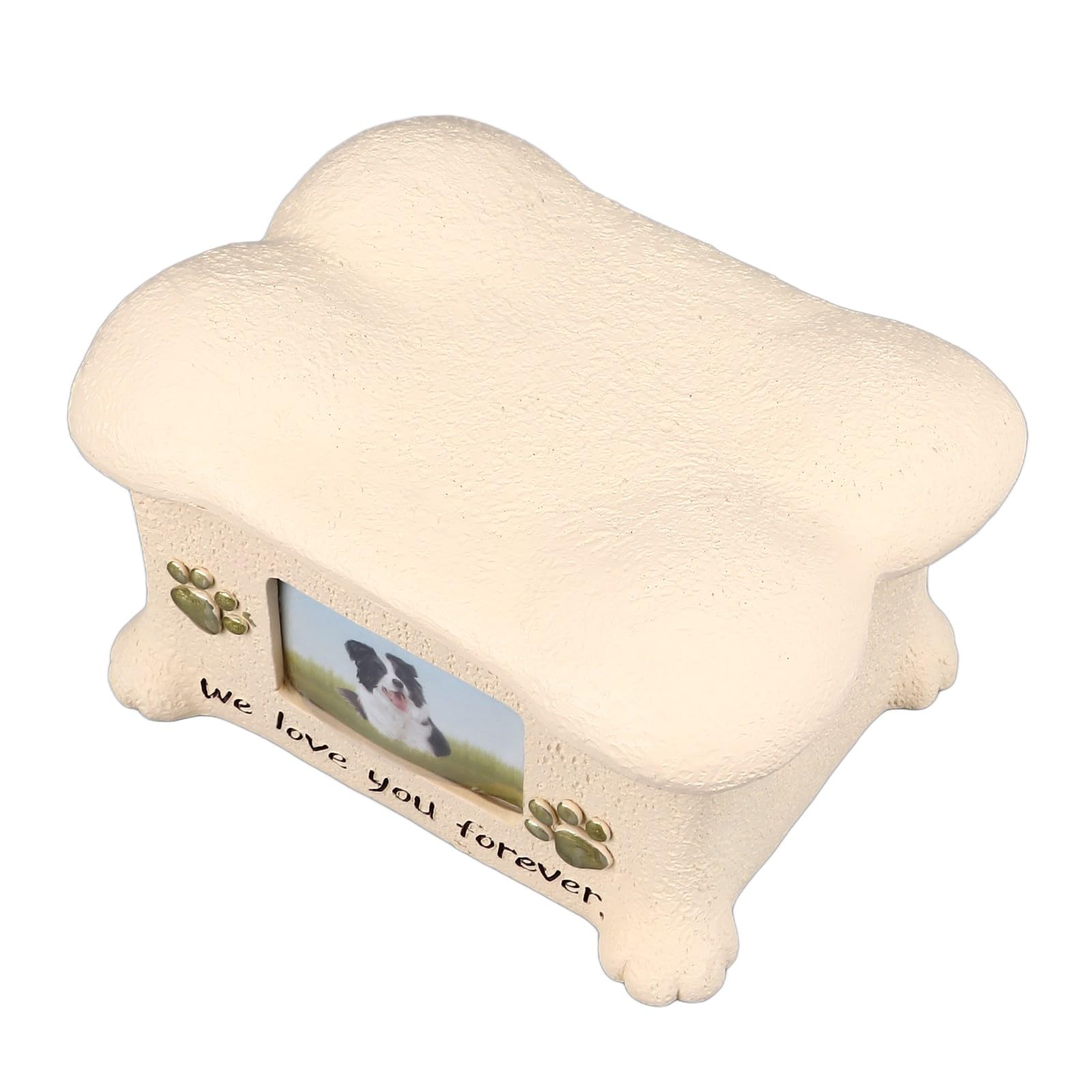 Caja para Cenizas de Perro Hermosa Urna Conmemorativa de Resina con