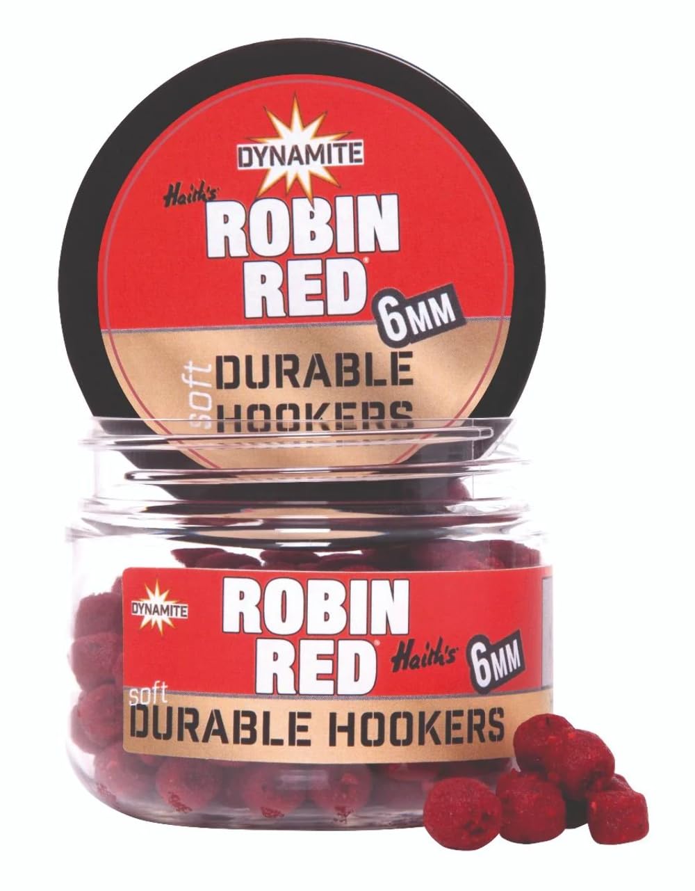 Dynamite Multicolor Baits Robin Red Durable Hook Pellets
