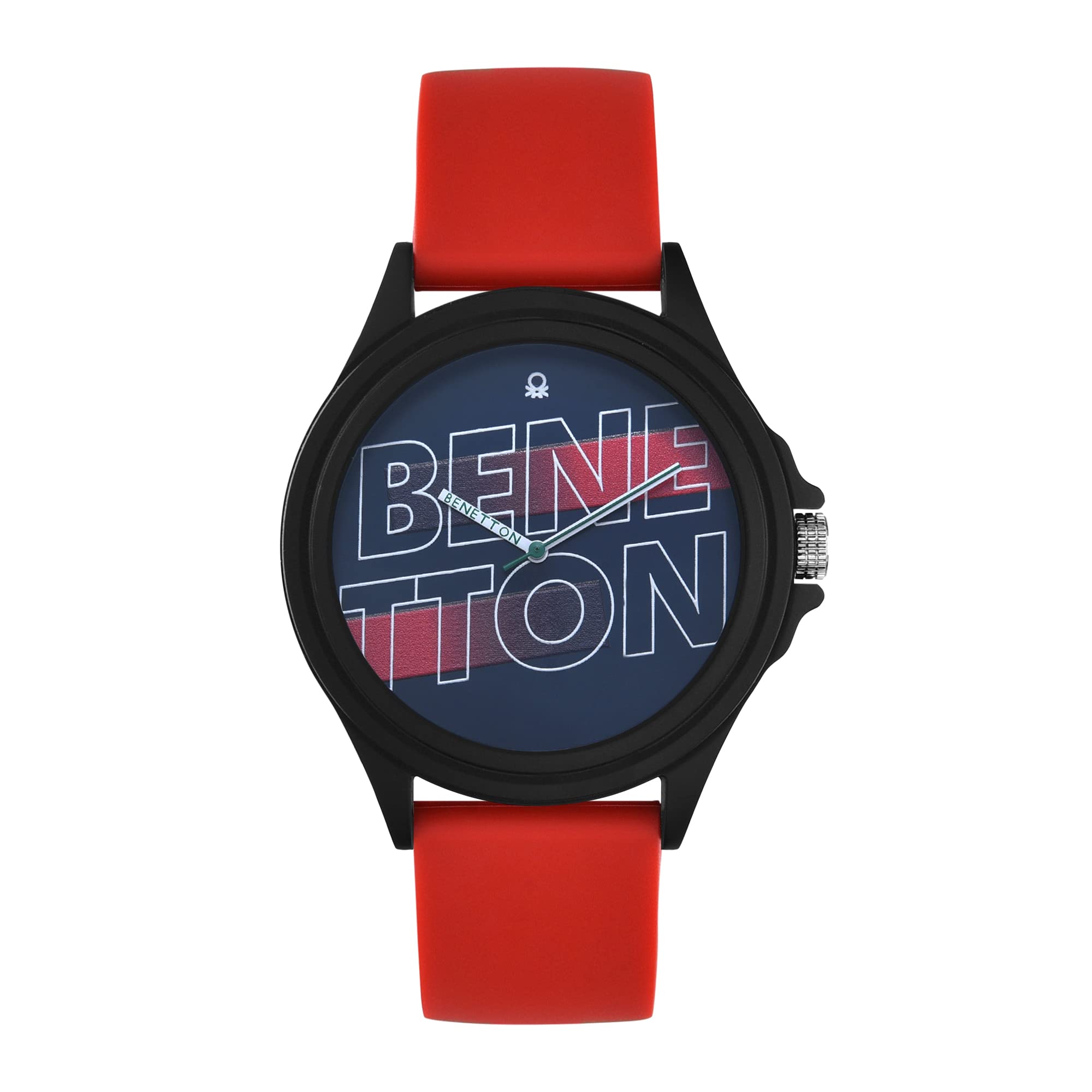 United Colors of Benetton Mens 46 mm Blue Dial Silicone Analogue Watch - UWUCG0300 (B0BQJ9TPP6) Amazon Price History, Amazon Price Tracker