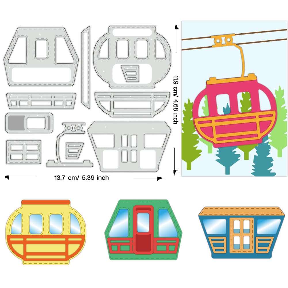 Dies Phare Pochoirs Alphabet Gothique BENECREAT - Acier Carbone  (15.7x11.9cm) Dies Scrapbooking, image size:1001x1001