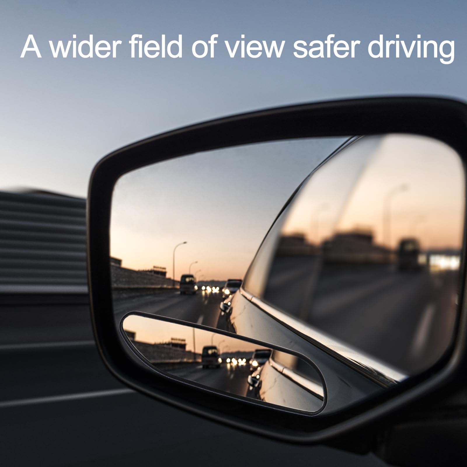 Warehouse Forklift Safety Equipment 2-Pack Rectangular Convex Mirrors 12" - Blind Spot Mirrors For Trucks, Tractors & Farm Vehicles Vehicle Blind Spot Mirrors - View #9