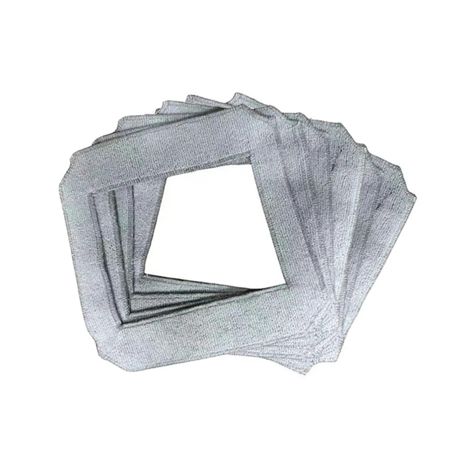 Mop For La Pulizia Del Vetro In Microfibra For Robot Aspirapolvere For Finestre, Stracci Ultrasottili Riutilizzabili 24x24 Cm For Il Lavaggio Dei Panni Di Ricambio For Finestre(18pcs)