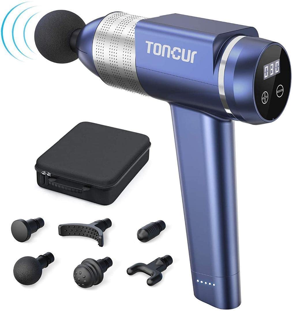 マッサージガン 筋膜リリース 30段階強力振動 6つヘッド 超静音 限定1個