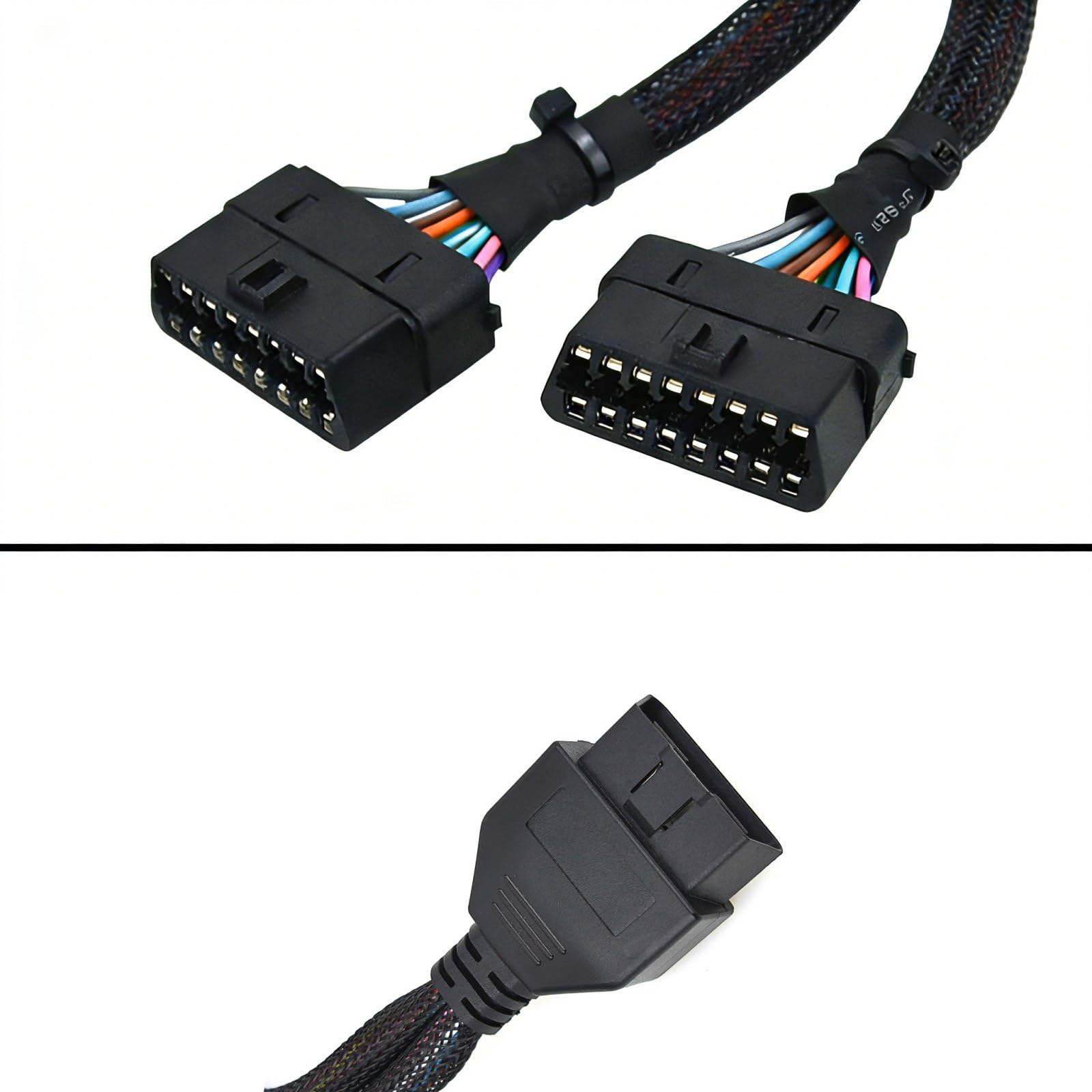Kit de arnés OBD Y Cable divisor para puerto Honda OBD2, 1 macho a 2 hembra, extensión para rastreador GPS y dispositivos de diagnóstico automotriz