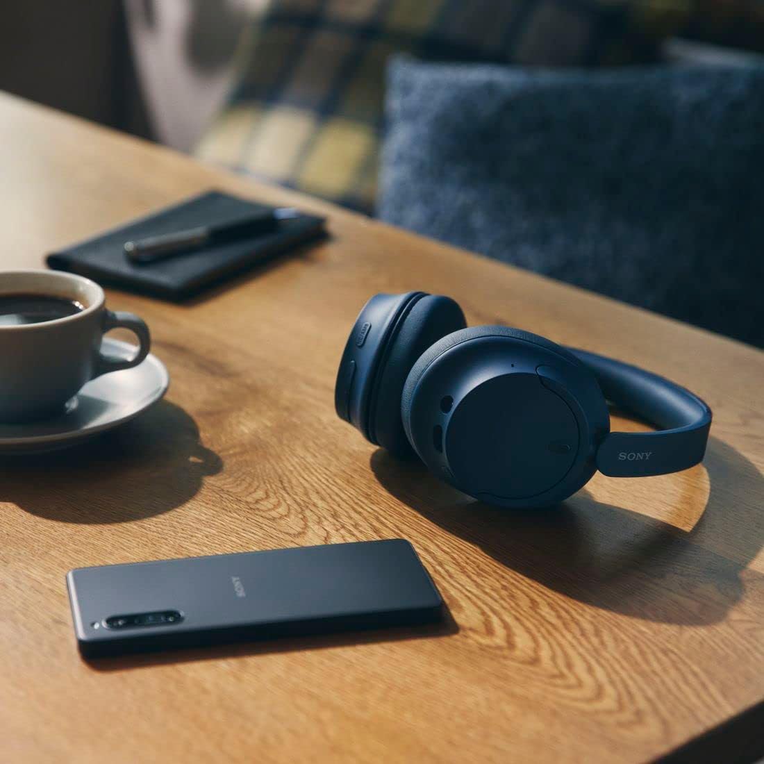 Sony WH-CH720NL Noise Canceling Wireless Bluetooth Headphones - Built-in Microphone - up to 35 Hours Battery Life and Quick Charge - Navy Blue - Image 25