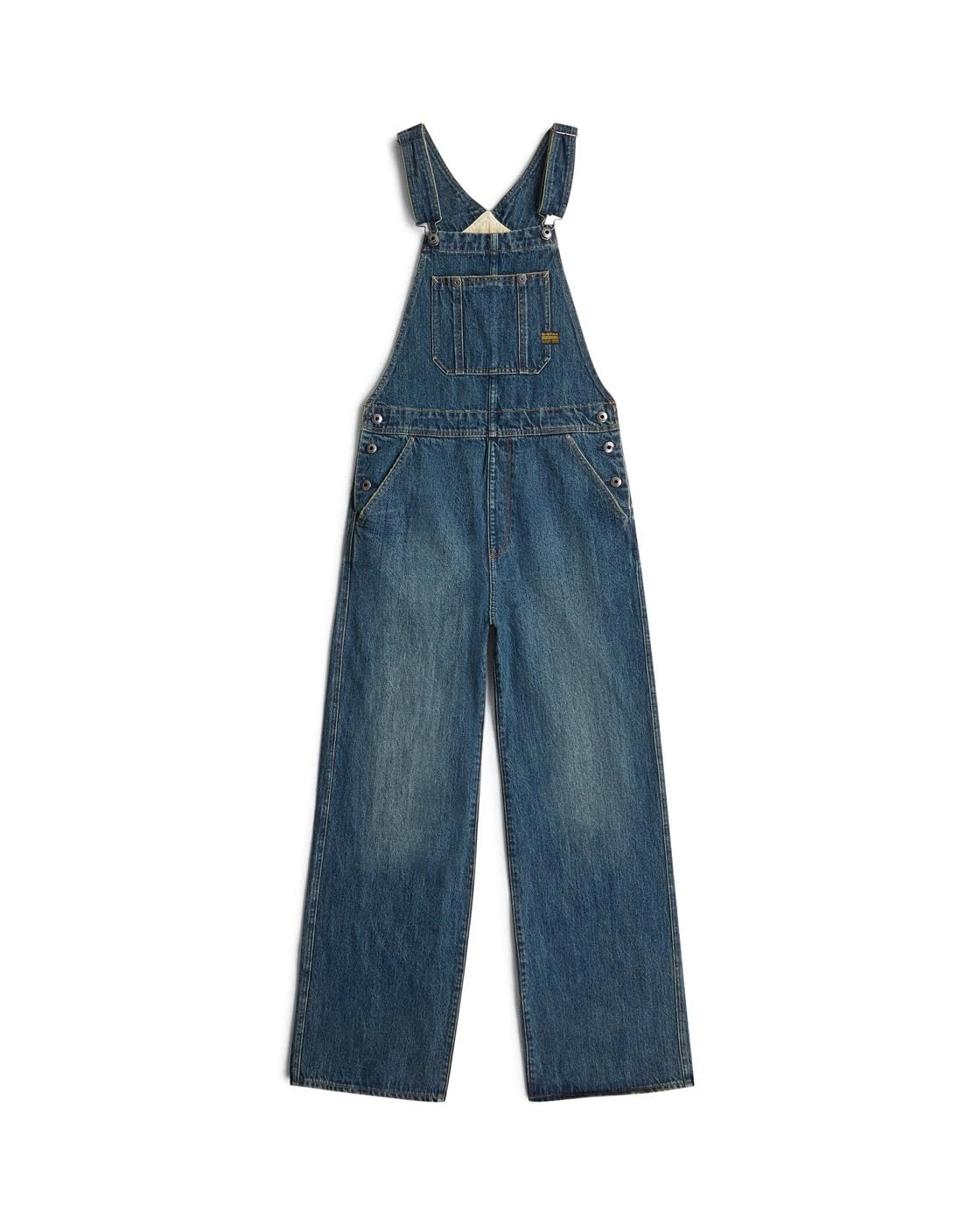 G-STAR Damen Straight Leg Latzhose Jumpsuit (1er Pack)