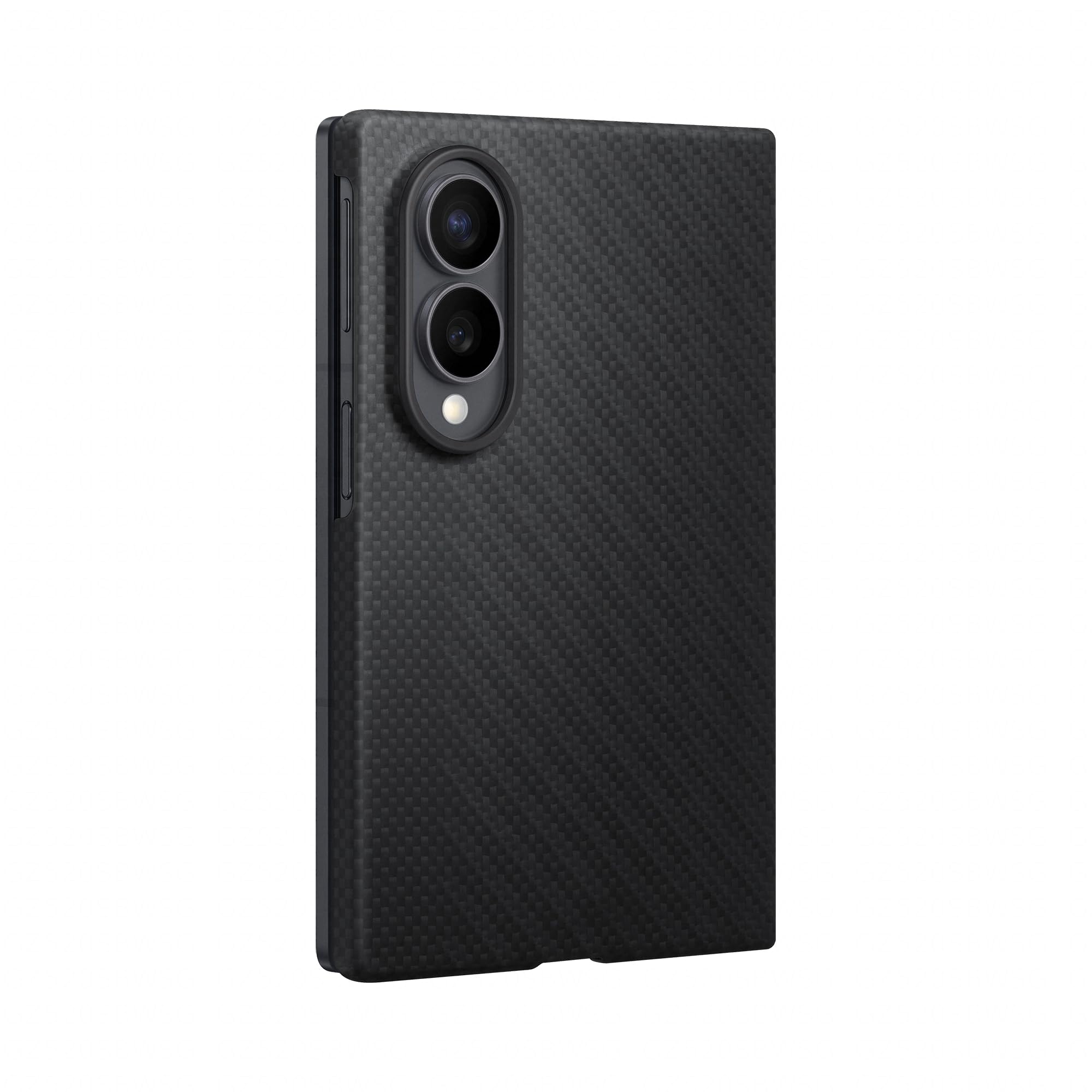Samsung Carbon Magnet Case per Galaxy Z Fold8, Black | Cover Magnetica in Fibra Aramidica, 2 Pellicole Schermo Anteriore Incluse, con Tecnologia Magnetic Power Profile