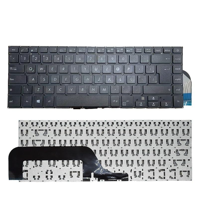 Clavier Espagnol Russe Brésilien pour Asus Vivobook X505 X506 R504Z AZERTY Touches