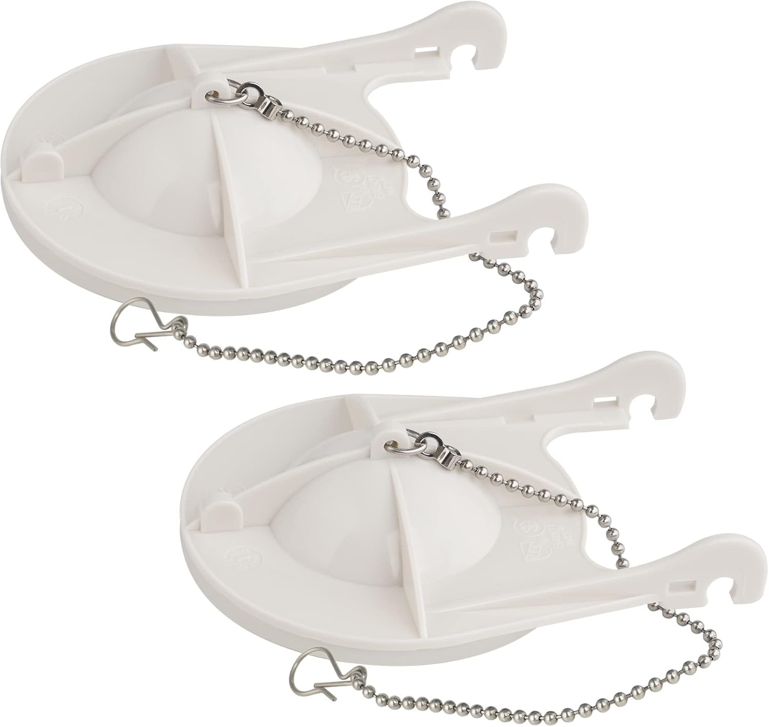 2 Pack 3 Inch Toilet Flappers, Toilet Flapper Replacement Compatible