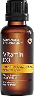 Vegetarian Liquid Vitamin D3-5000 iu High Absorption - 1000 iu per Drop - 6 Month Supply - Gluten Free 365 VIT D