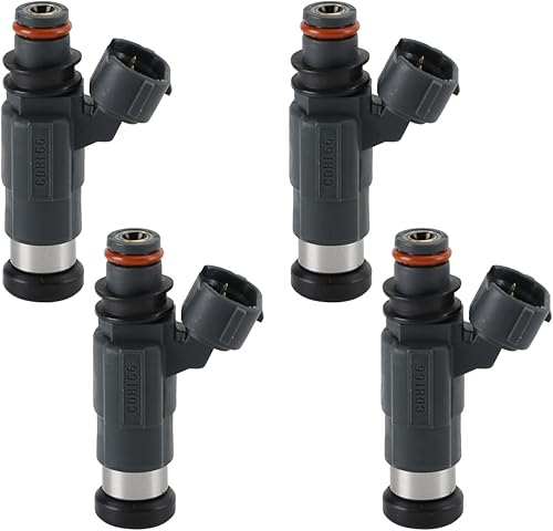 4PCS inyectores de combustible aptos para Suzuki DF60 - DF70 1998-2009, inyector de combustible reemplaza 15710-66D00, CDH-166