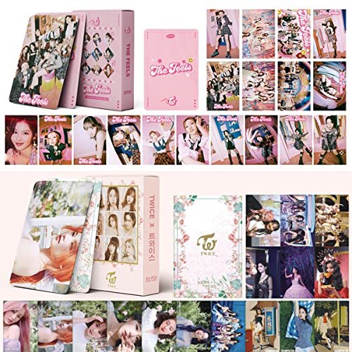 Kpop TWICE Lomo Cards,108 Tarjetas TWICE Photo Cards,Kpop TWICE Photo Cards Álbum Tarjetas, Mini postales Kpop BT Photocards Set regalo para fans Cover