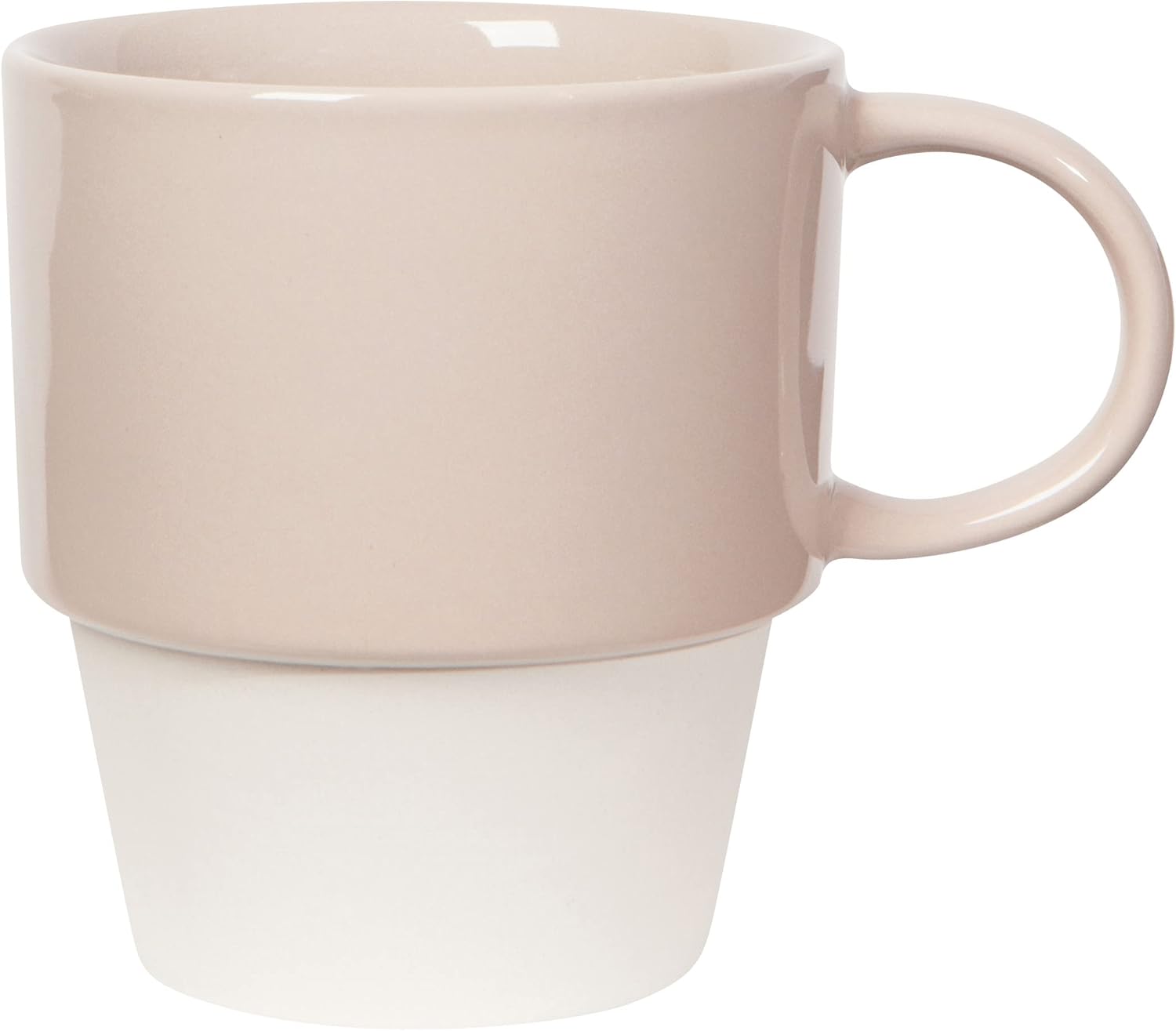 Now Designs Stoneware Nesting Mugs, Set of 4, Heath