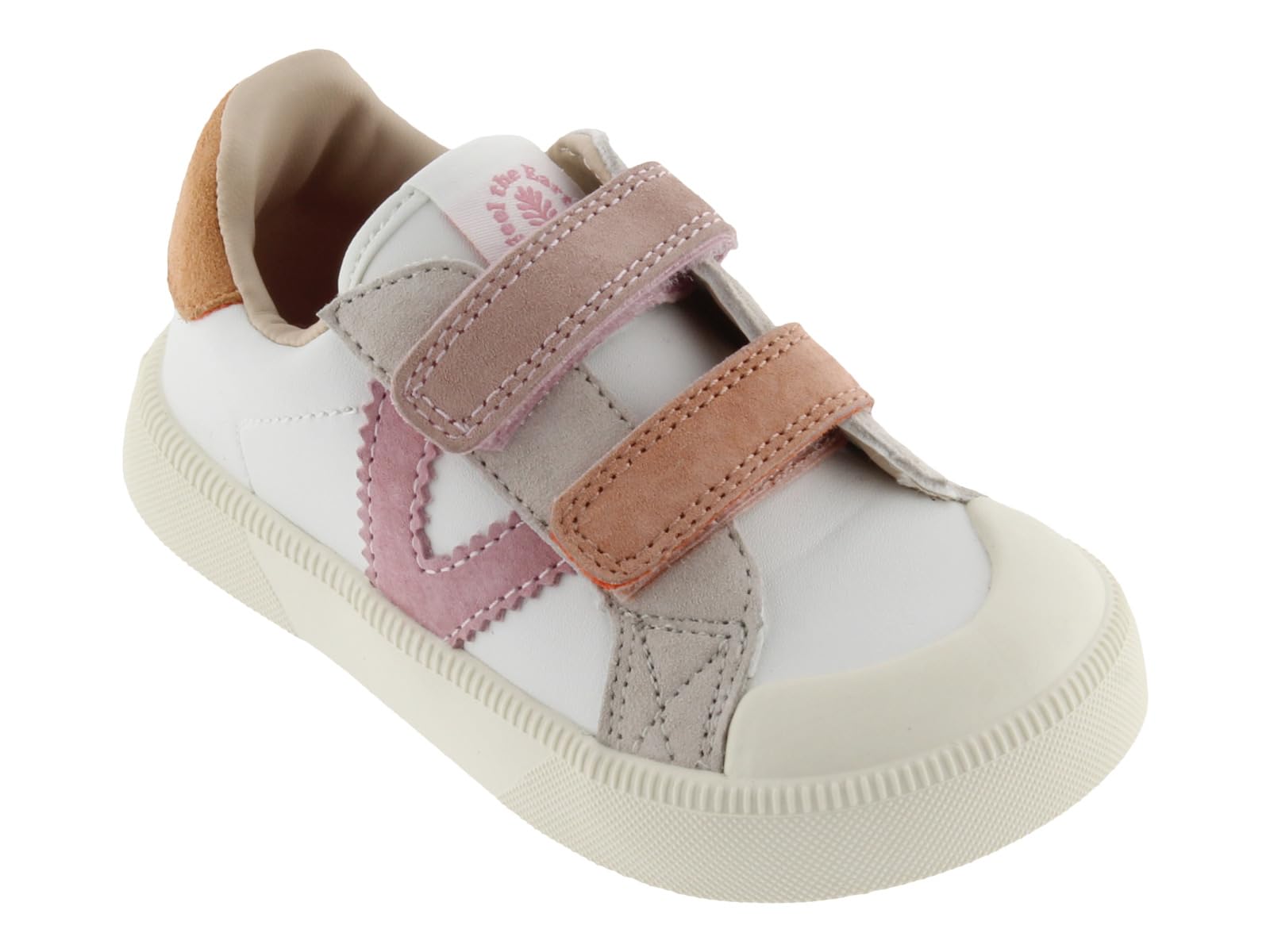 victoria Zapatillas Unisex Oliver Barefoot Efecto Piel & Piezas Serraje & Tiras Adherentes 1356103 para Niños