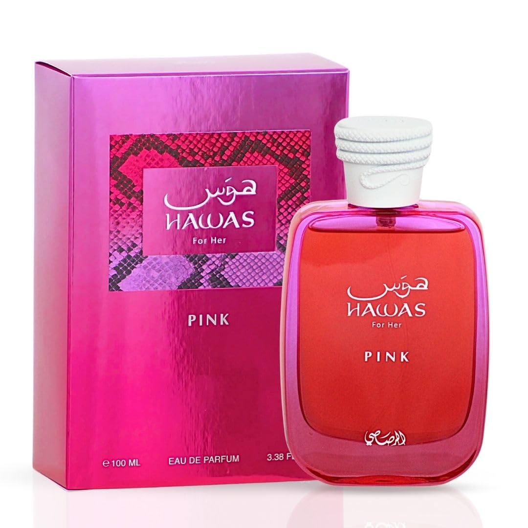 Hawas Collection - Hawas Pink by Rasasi for Women - 3.38 oz EDP