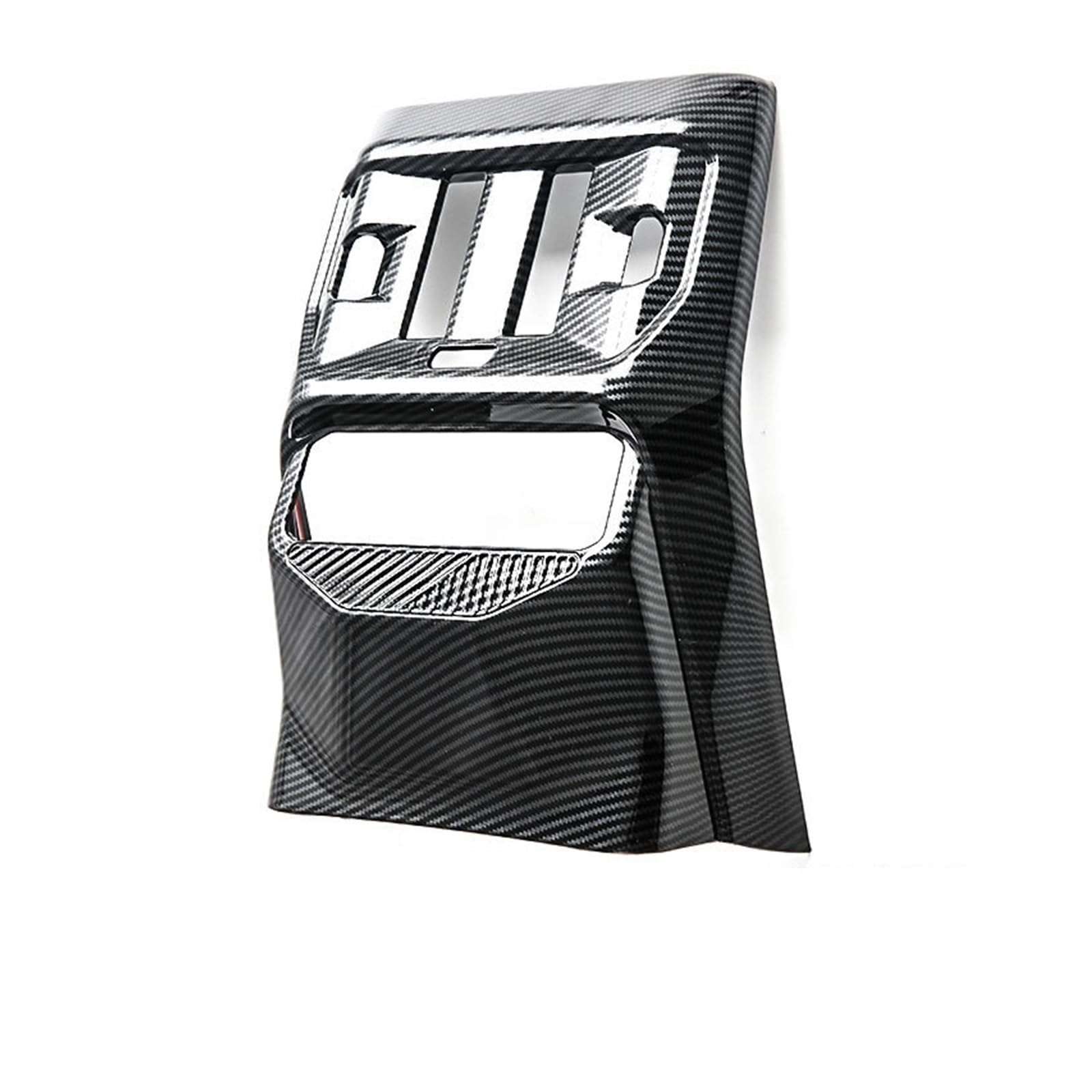 QBKGMEWCA Rear Air Vent Trim Frames and Kick Panel Protectors Interior Modification Compatible for BMW X3 2025