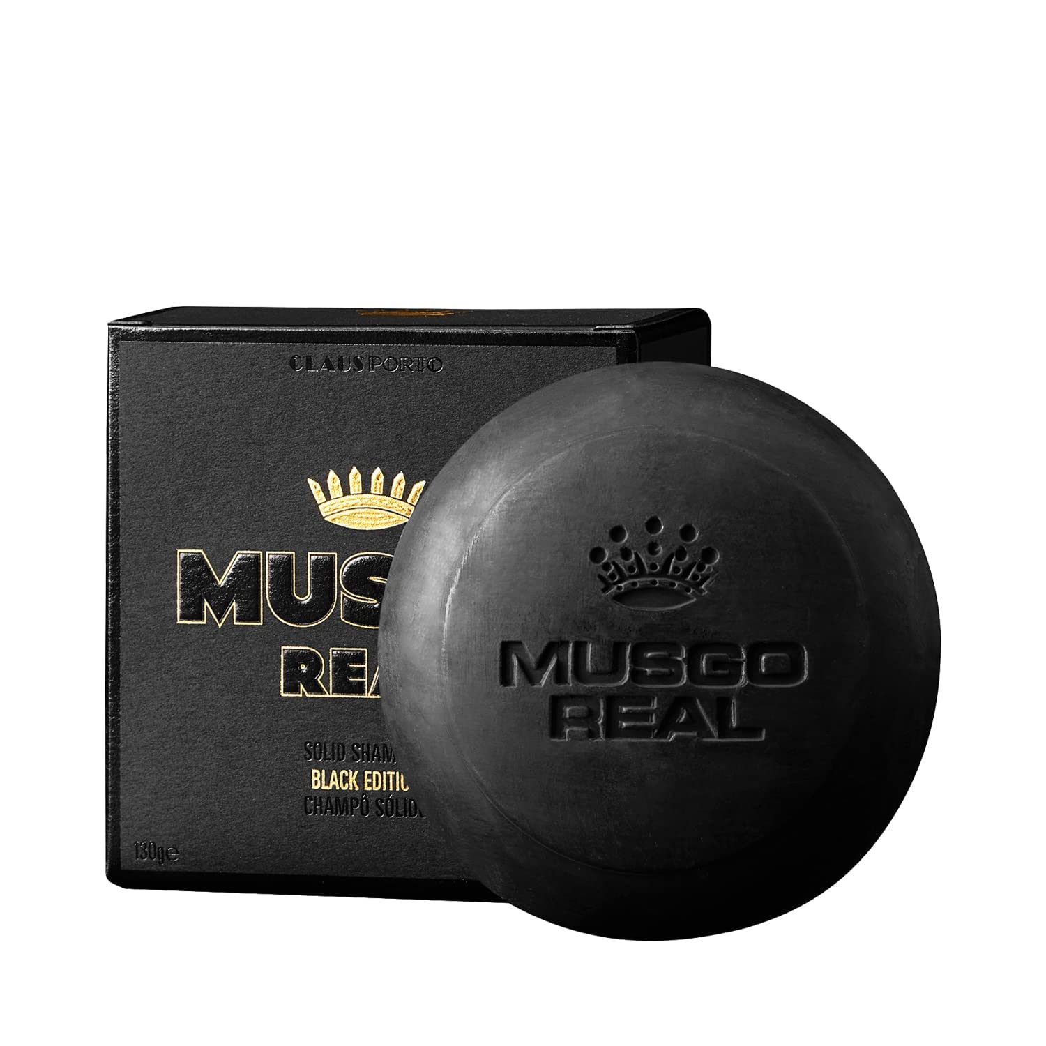 Musgo Real Black Edition Solid Shampoo 130g