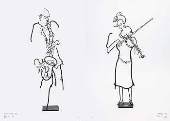 Groove&Swing 線で奏でるJAZZ 鉄筋彫刻と版画 | 徳持 耕一郎 |本