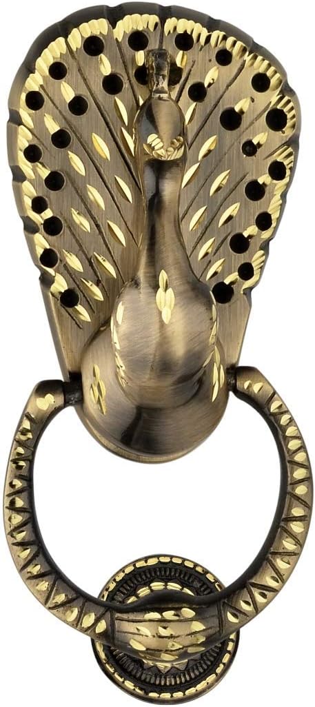 Brass Peacock Door Knocker