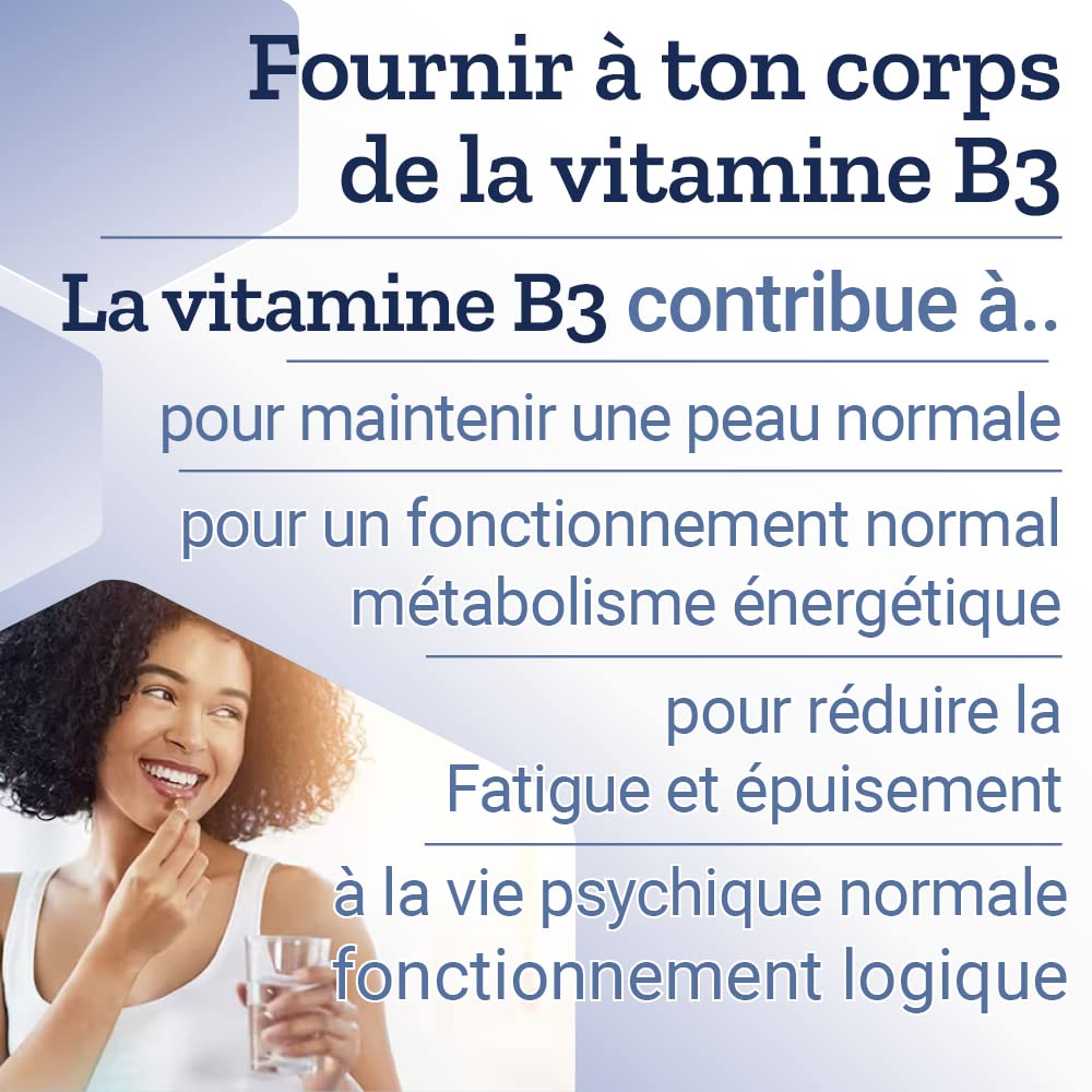 Life Extension, No-Flush Niacin (Vitamine B3 Sans Flush), Hautement Dosé, 100 Capsules, Testé en laboratoire, Sans Gluten, Sans Soja, Sans OGM