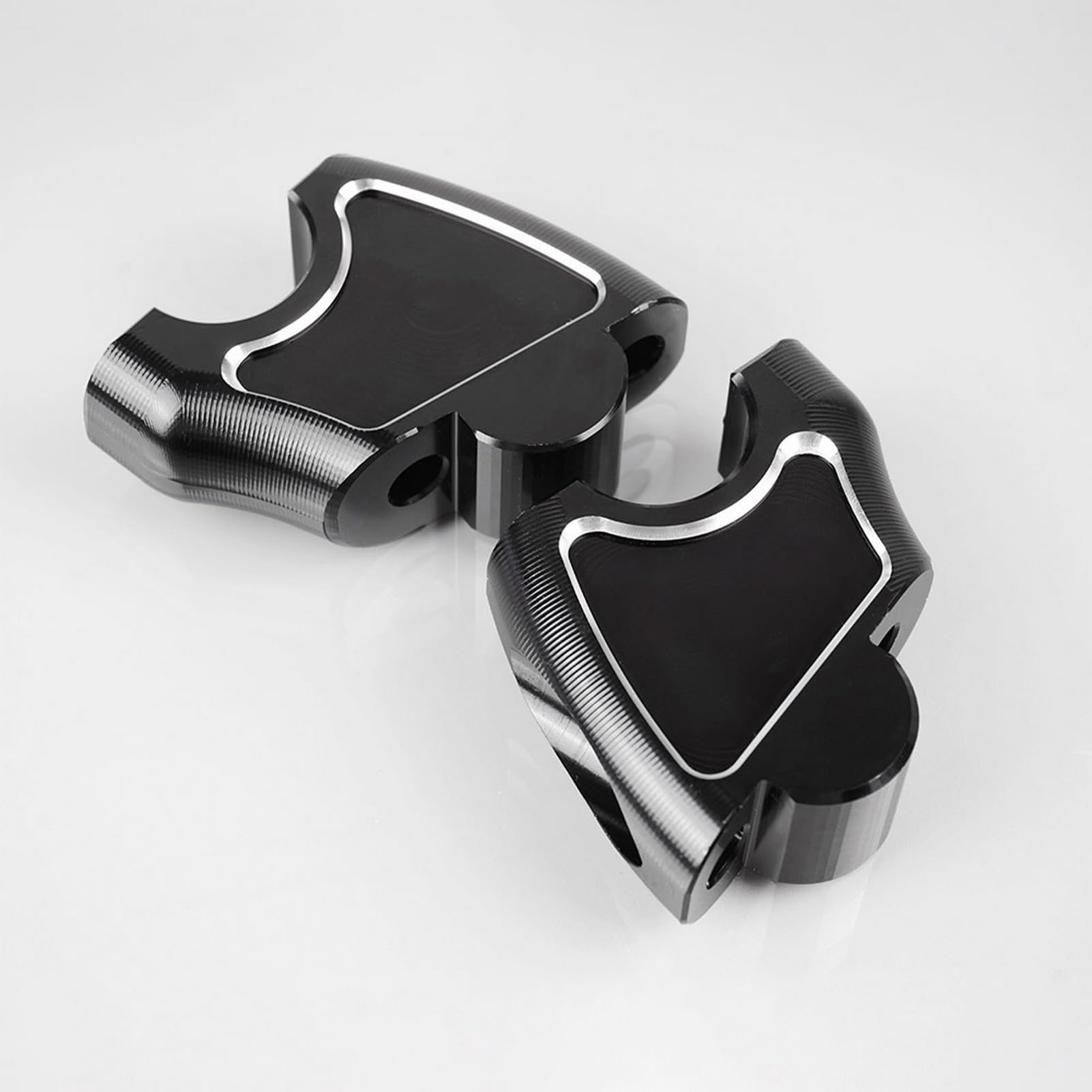 WOOGA Piezas modificadas para motocicleta Elevadores de manillar Kit de abrazadera de montaje de altura de 45 mm 25 mm hacia atrás Compatible con Ho&nda Rebel CMX 1100500/300/250 Accesorios 2017-2024