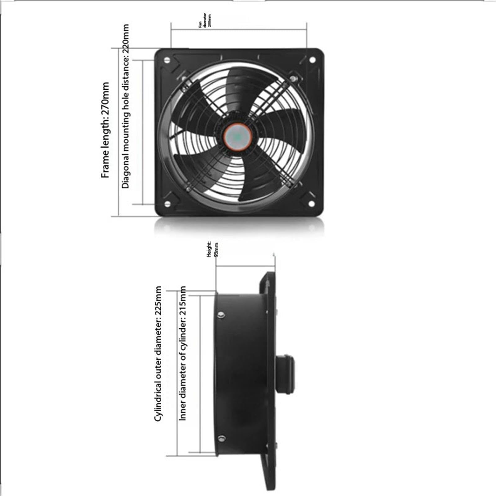 Ventilazione Ventilatore di sfiato della ventola ventilazione d'aria