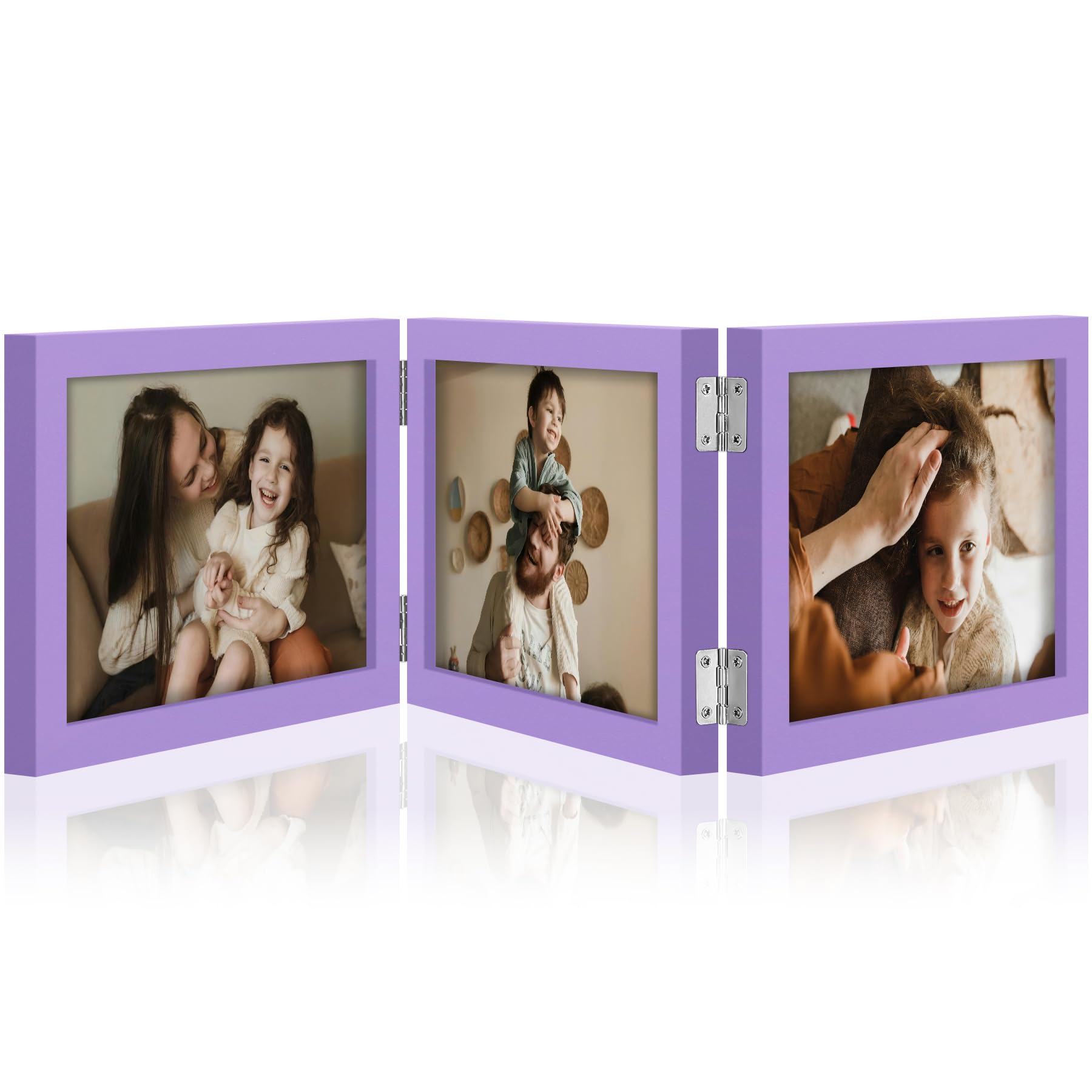 Photo 1 of decorUhome Purple Triple 7x5 Picture Frame