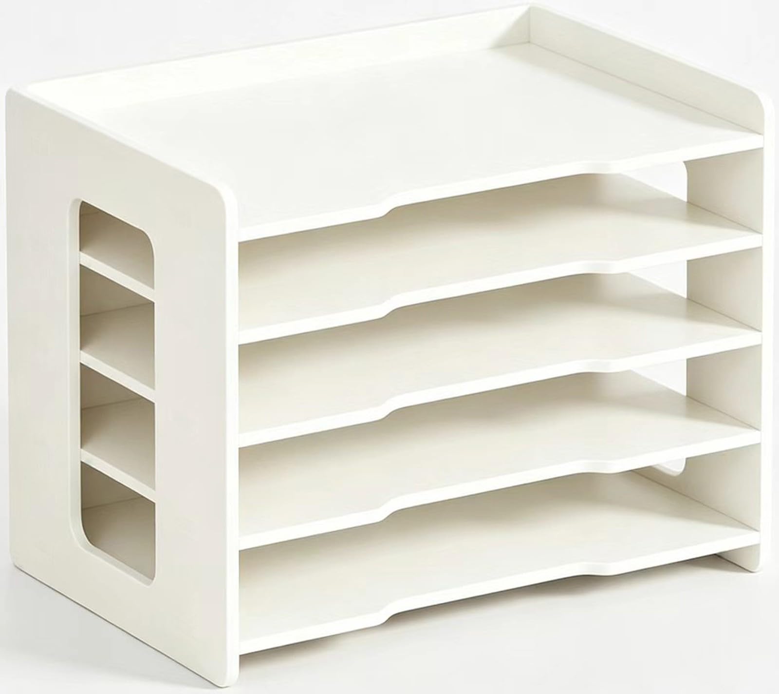Organizzatore da Scrivania e Accessori per Ufficio, Vassoio Portadocumenti a 3-15 Livelli, Forniture per Ufficio e Organizer da Scrivania(4-B)