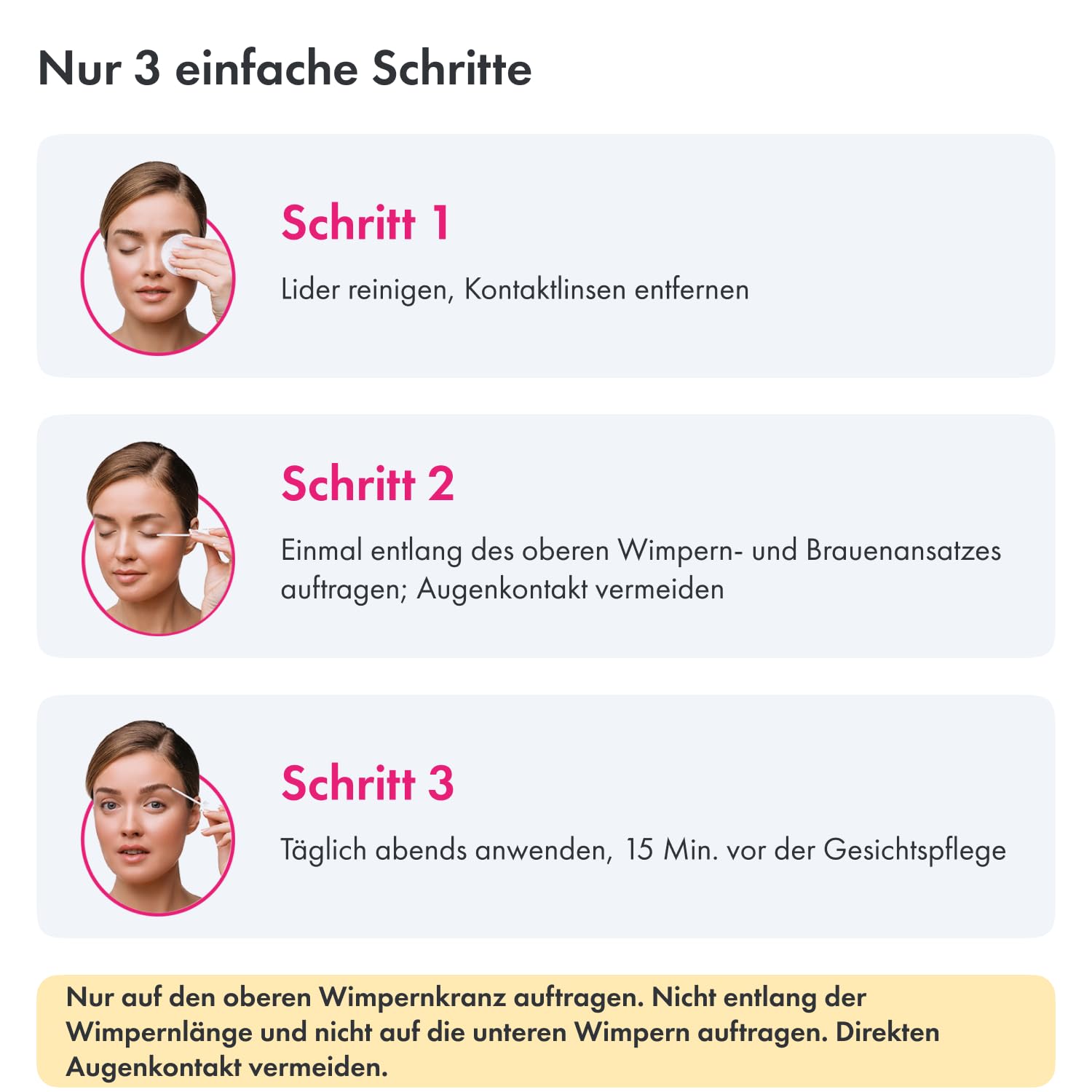 Toplash XL Wimpern- und Augenbrauen-Booster - Wachstumsserum mit Wimpern- und Augenbrauenverstärker - fördert gesunde, kräftige Wimpern - mit natürlichen Potanicals und Peptiden - 6 ml