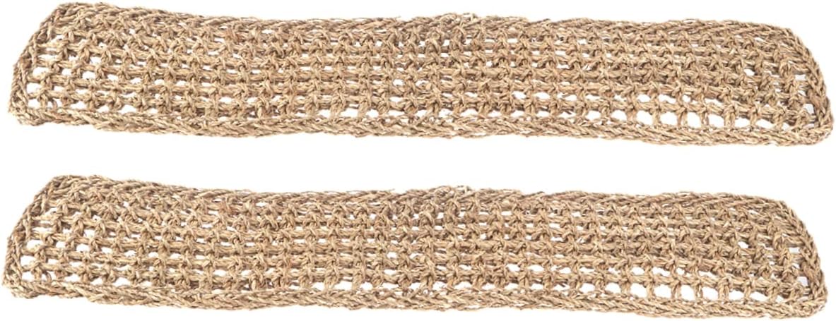 2Pcs Seagrass Hammocks for Reptiles Durable Lizard Beds for Bearded Dragons Iguanas and Geckos Easy to Install Hanging Pet Accessories