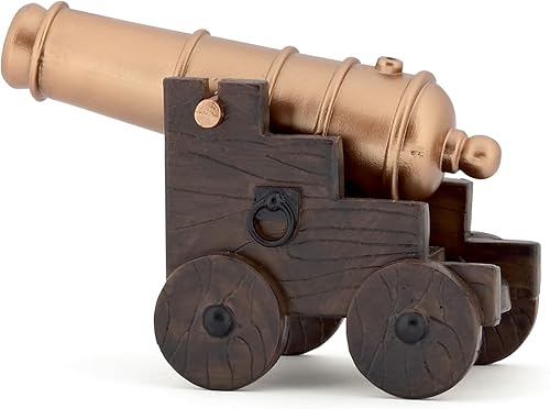 Papo - Cañón - Figura realista - Para mayores de 3 años - Colección medieval - Pintada a mano - Muy detallada - Duradera y educativa - Idea de