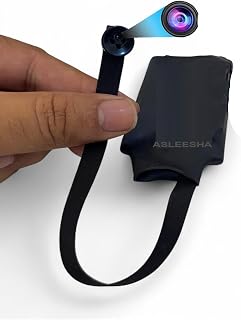 Asleesha WiFi Button Camera 1080P HD Mini Spy Camera Price In India