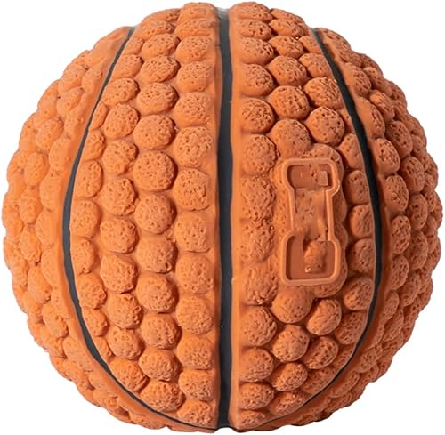 Miniatura 9 de Luoxinseh Juguete inmortal para masticadores agresivos, juguete de fútbol chirriante, pelotas chirriantes indestructibles para perros, juguete