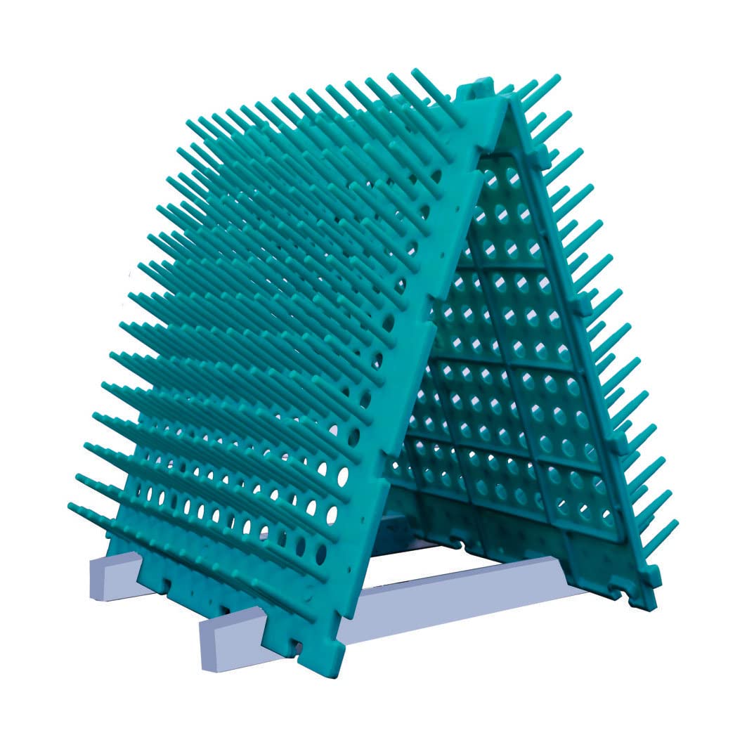 Joy's Tech Wall Mounted Spools Thread Holder Stand, Thread Rack WallMounted Plastic Thread