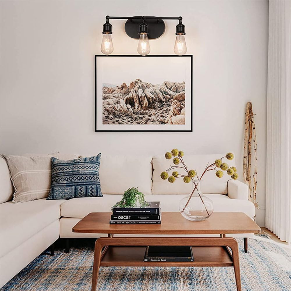 Apliques De Pared, Vintage Lámpara De Pared Con 22cm Pantalla De Hierro Iluminacion E27 Edison Luz Interior Para Dormitorio Pasillo Cafe Loft Oro 51991257