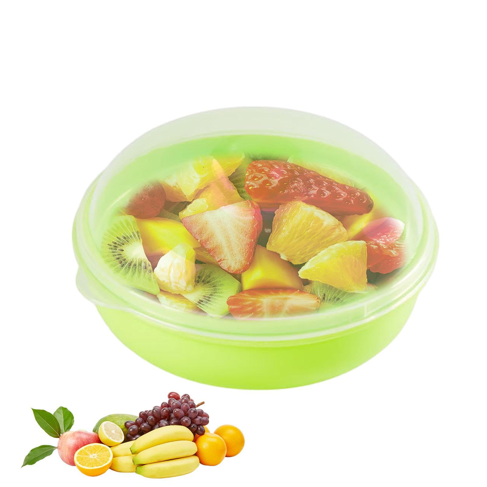 Troonz Green Food Storage Box - Bread Storage Box,Bagels Nuts Food Storage Containers With Airtight Lid, Storage And Organization Accessories For Kitchen Countertop