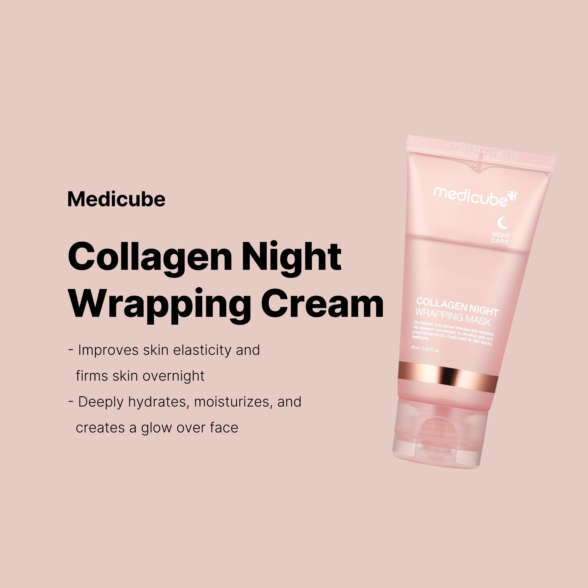 Medicube Collagen Night Wrapping Peel Off Facial Mask Overnight Sleeping Mask