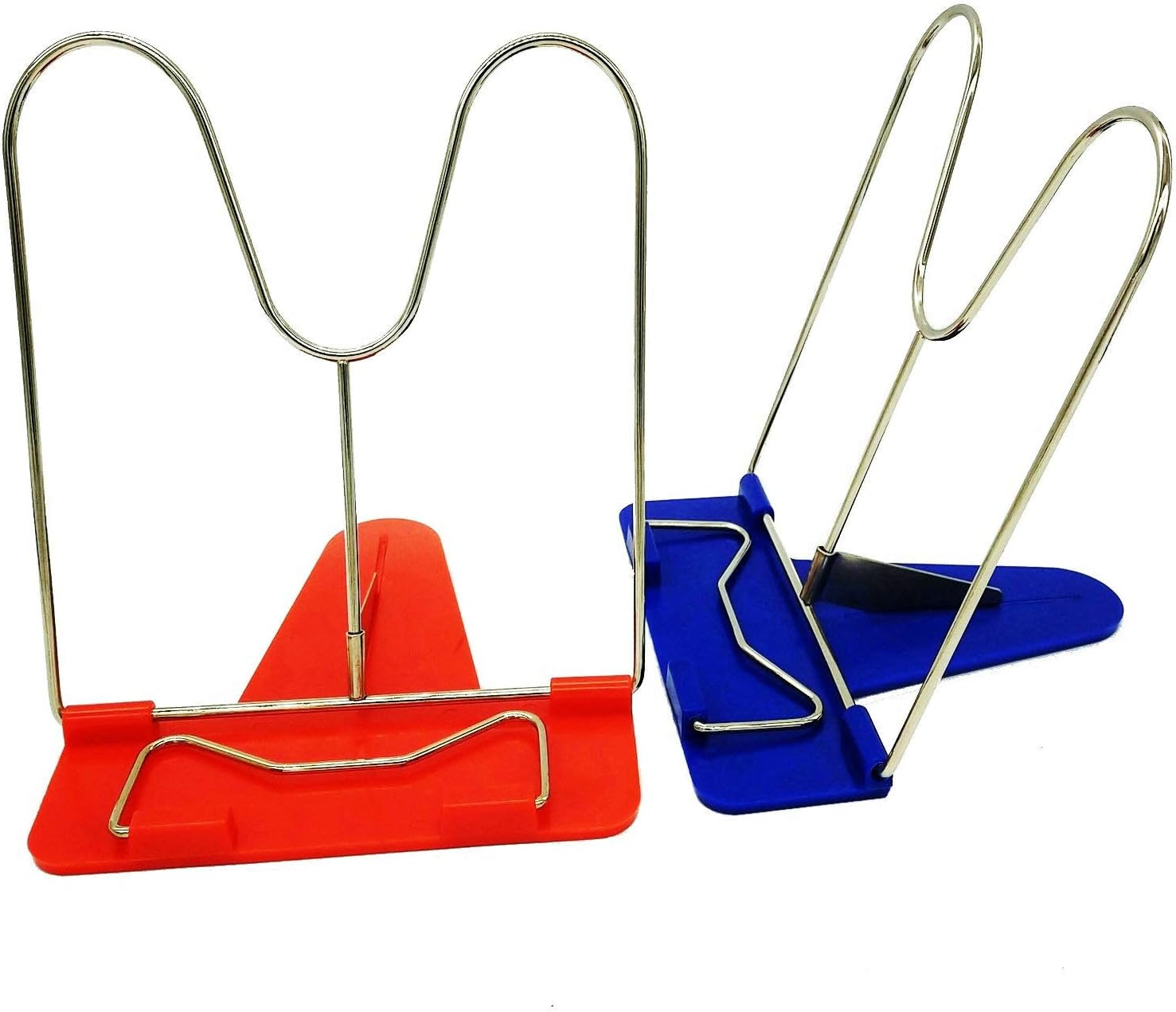 2 Pcs Book Stands, Adjustable Reading Stand, Music Book Easel Display