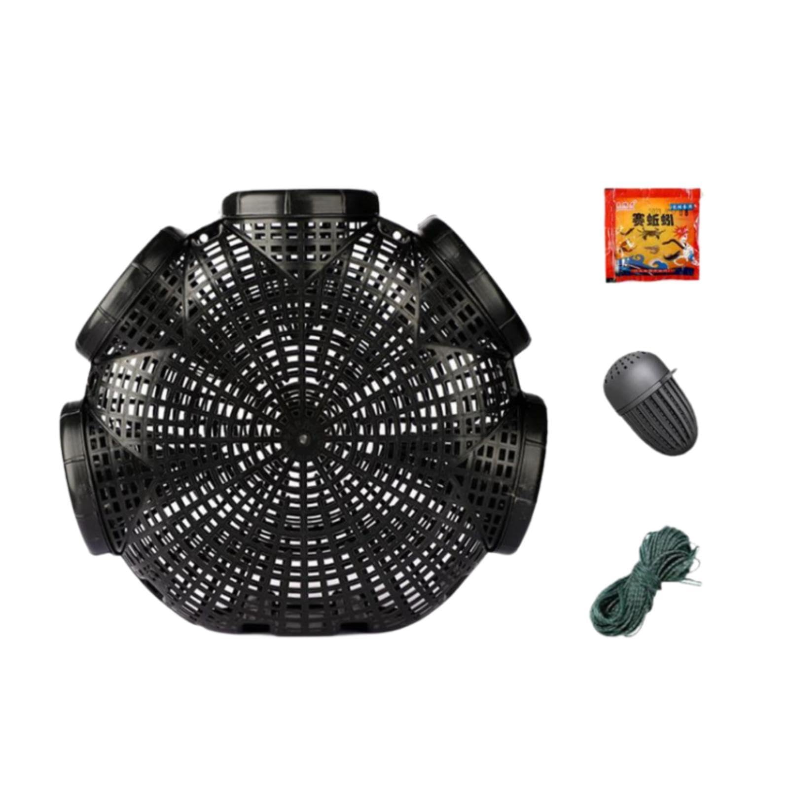 Pull Out Fishing Net Reusable Loach Crab Catcher for Rivers Lakes Freshwater 5 Holes | Nets | Fishing Equipment | Fishing-image-33