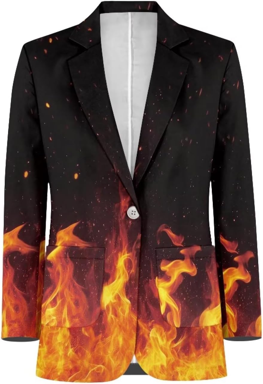 Long Blazers for Women Casual Blazers Open Front Long Sleeve Suit Jacket Work Office Business Suits 2026