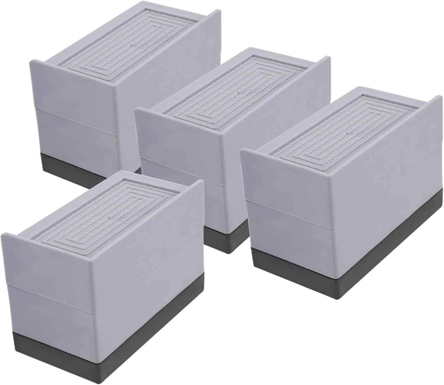 Furniture Risers for Bed Chair 4 Pcs Non-Slip Table Leg Pads Sturdy Design