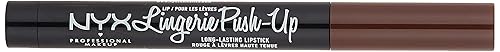 Miniatura 2 de NYX PROFESSIONAL MAKEUP Lip Lingerie Push-Up - Lápiz labial relleno de larga duración - Push-Up Rosa especia café